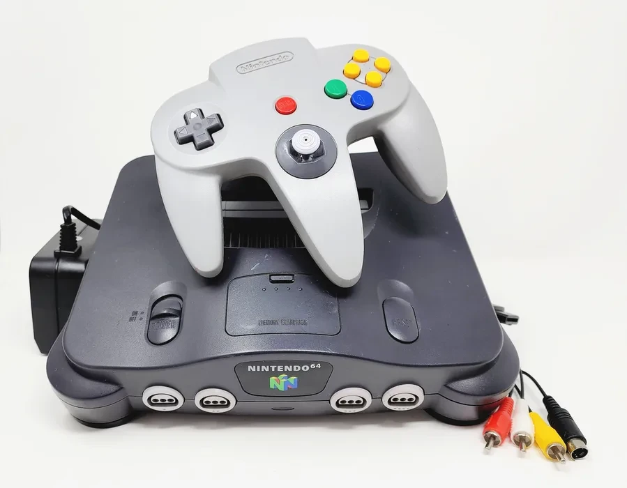 Nintendo 64 (Charcoal Grey) — Nintendo 64
